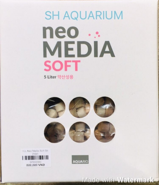 Vật liệu lọc Neo Media Soft 5lit (hộp)