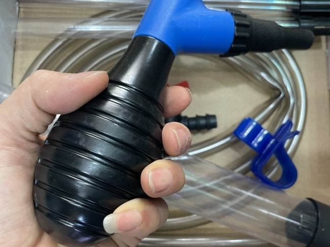 Bộ dụng cụ Nubios P-003 dùng hút phân cá, cặn bẩn và thay nước cho bể cá cảnh, bể thuỷ sinh