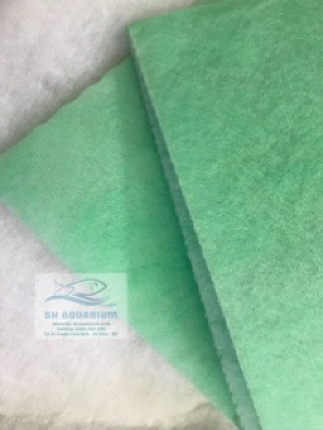 Bông ép xanh lọc thô cho bể cá