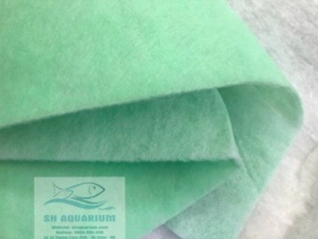 Bông ép xanh lọc thô cho bể cá