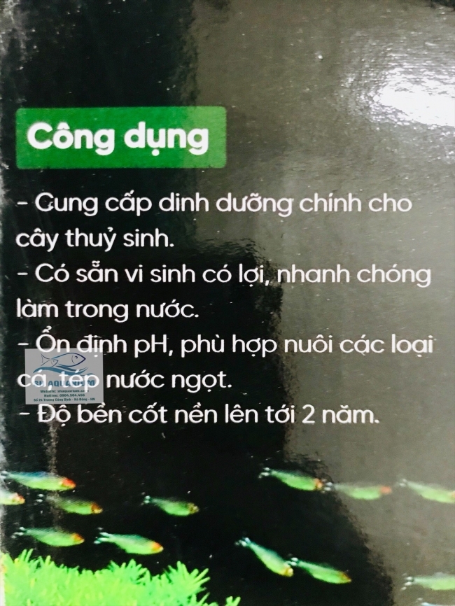Cốt nền thủy sinh Vũ Aqua 2lit