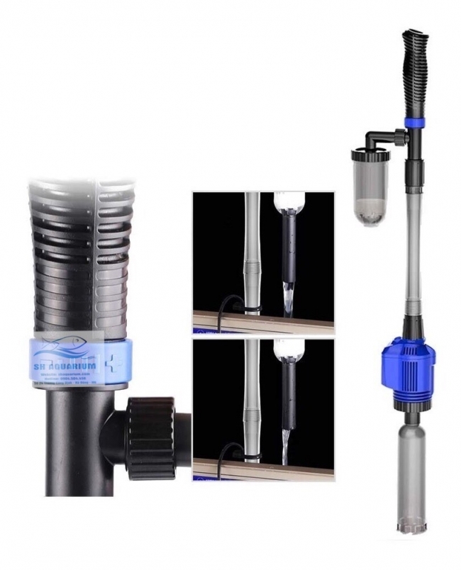 Máy hút cặn bể cá Sunsun HXS 02