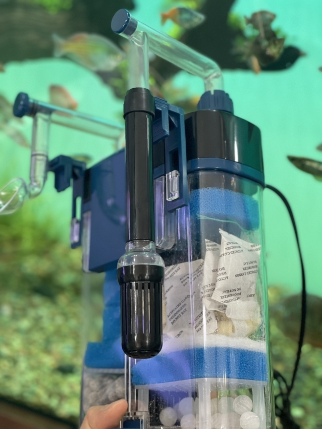 Lọc treo cho bể cá cảnh, bể thủy sinh Marine KY-500C Pro
