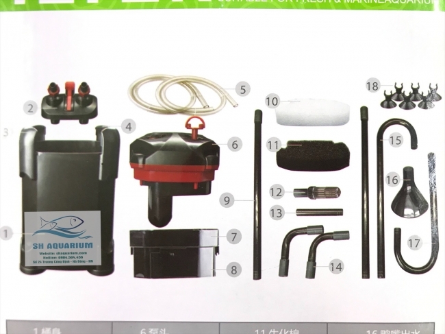 LỌC THÙNG FKSC CP 800 THẾ HỆ MỚI