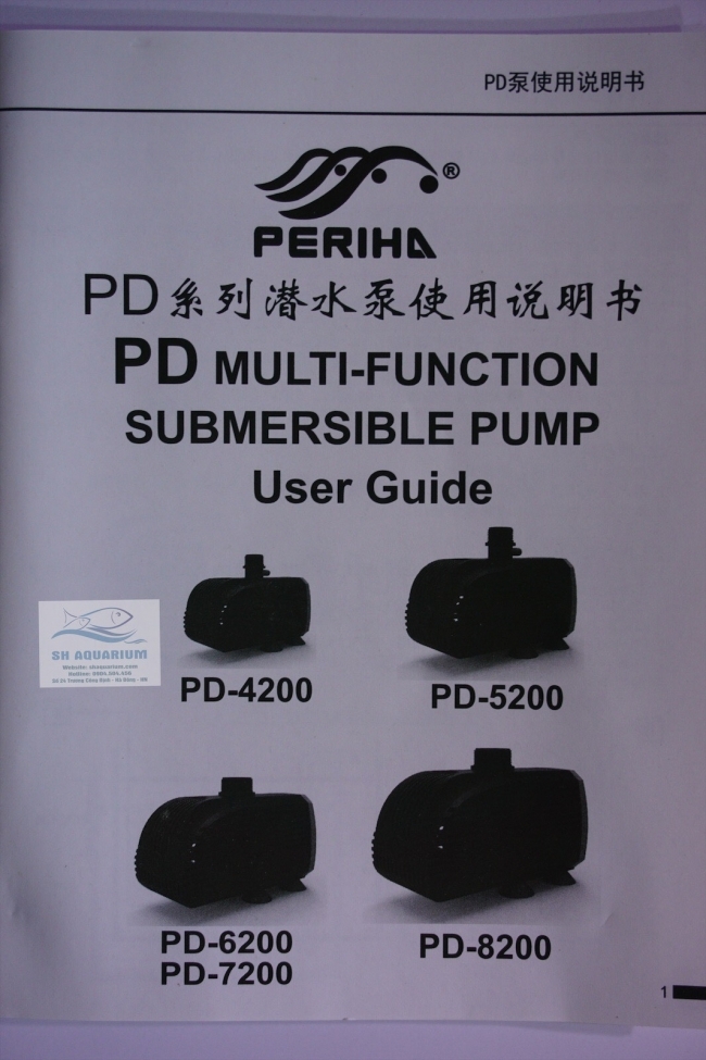 MÁY BƠM PERIHA PD 6200