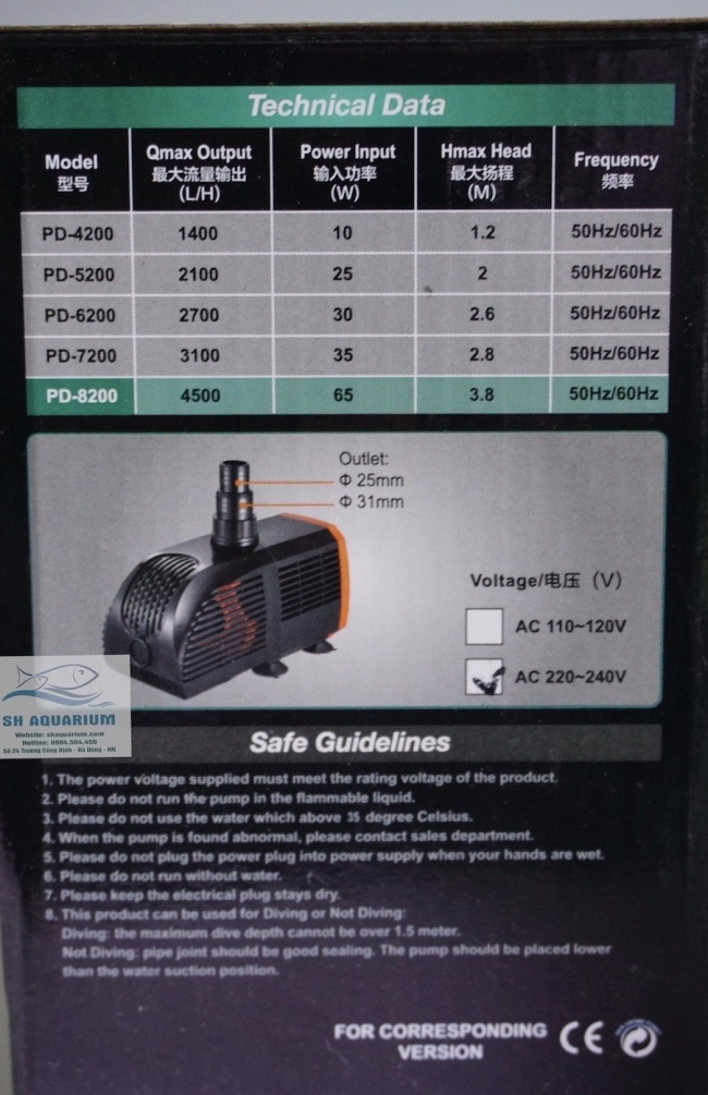 MÁY BƠM PERIHA PD 6200