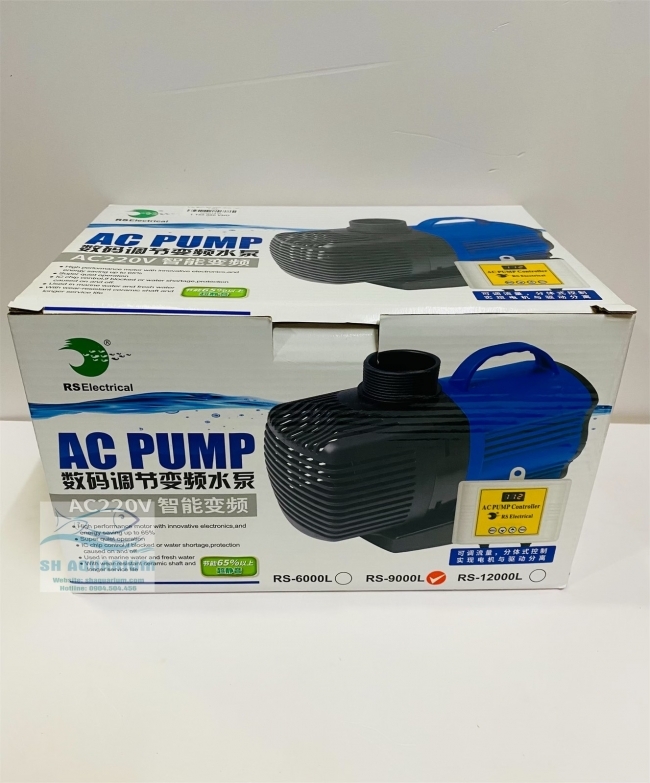 MÁY BƠM RS 9000L/H ĐIỀU KHIỂN 10 CẤP ĐỘ