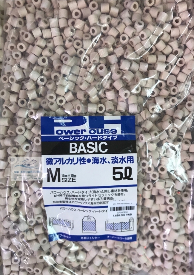 VẬT LIỆU LỌC CAO CẤP POWER HOUSE BASIC HARD SIZE L 5LIT