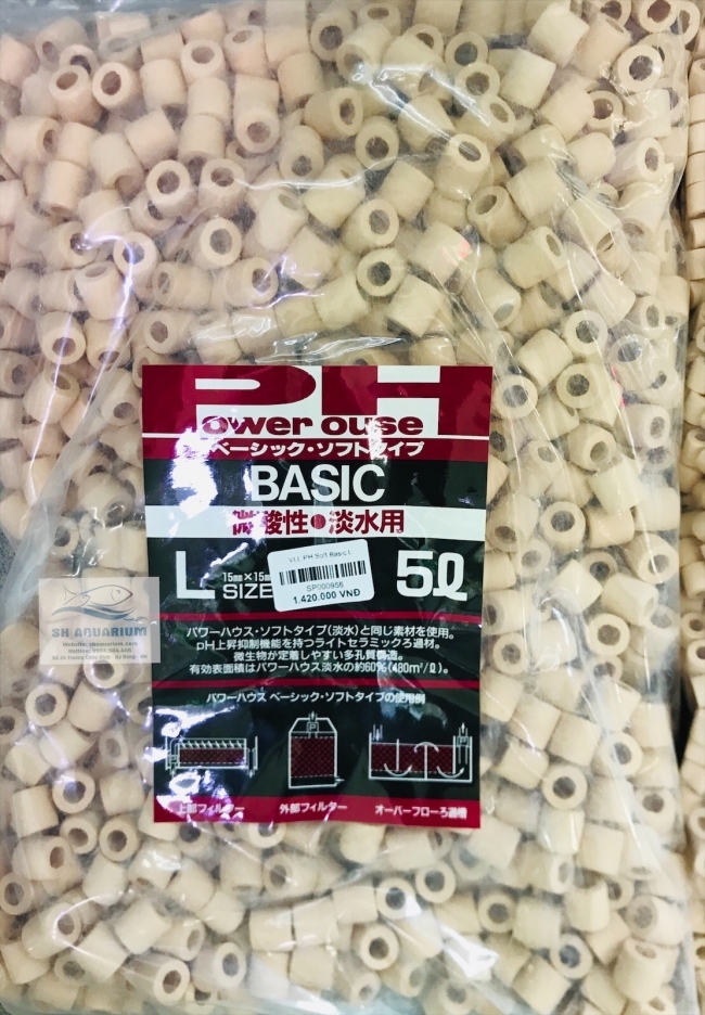 VẬT LIỆU LỌC CAO CẤP POWER HOUSE BASIC SOFT SIZE L 5LIT