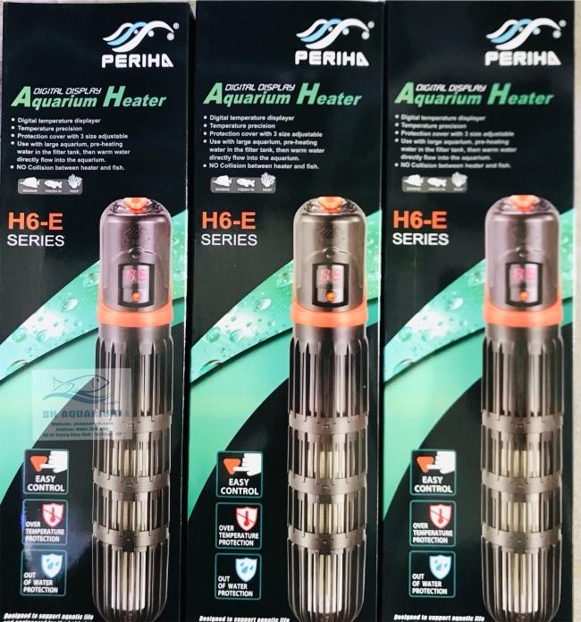 Sưởi Periha Thế  hệ mới H6-E 500W