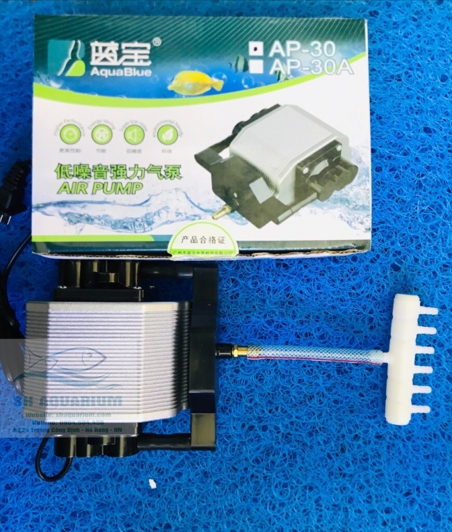 Máy sủi Oxy AquaBlue Siêu Êm AP30