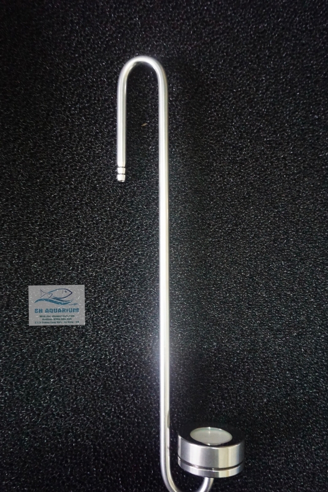 Sủi CO2 inox treo thành bể 25cm
