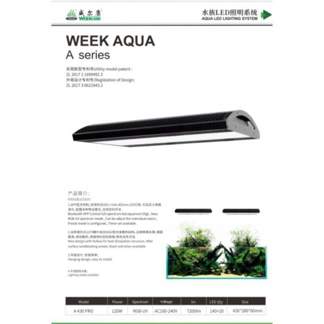 Đèn Led RGB Week ARK A430 Pro