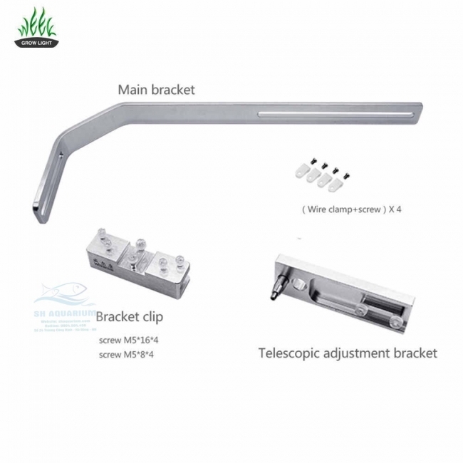 Chân treo đèn inox Week (Chiếc)
