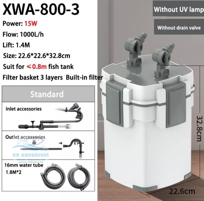 LỌC THÙNG SUNSUN XIAOLI XWA 800-3