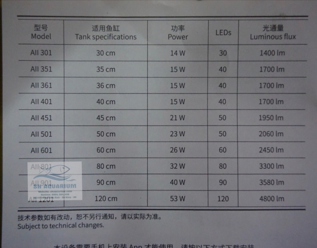 ĐÈN CHIHIROS A VER2 45CM