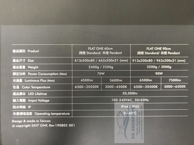 Đèn Led Cao cấp Flat One+ 60