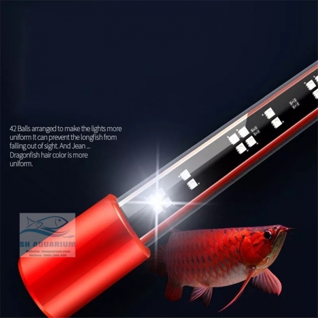 Đèn led cá rồng MAYIN Super Colour chuyên dụng cho Huyết long 112cm