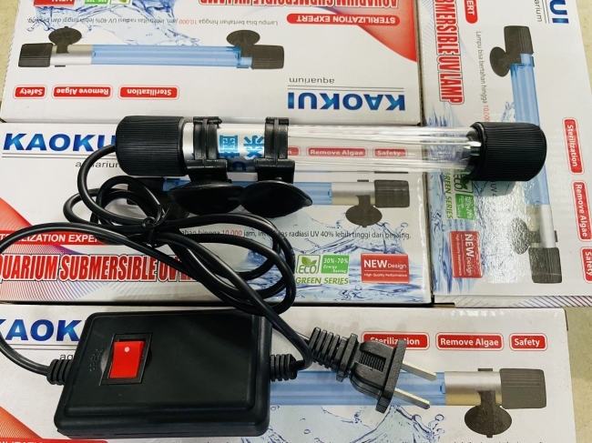 Đèn UV Kaokui diệt khuẩn, diệt trừ rêu tảo cho bể cá cảnh, bể thủy sinh