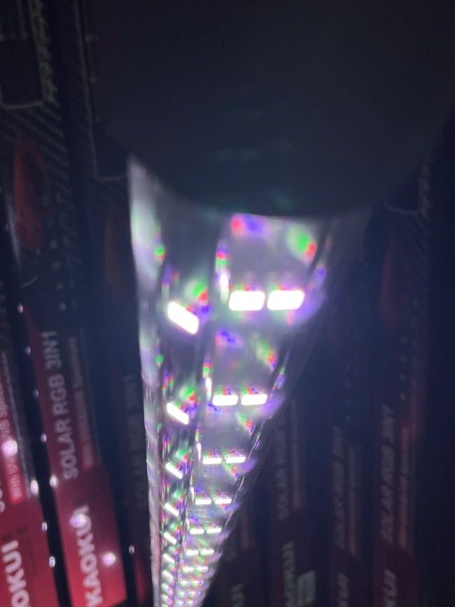 Đèn Kaokui Solar 5 hàng led, RGB 3 in 1 với UVA & UVB Spectrum giúp lên màu cho cá cảnh 115cm