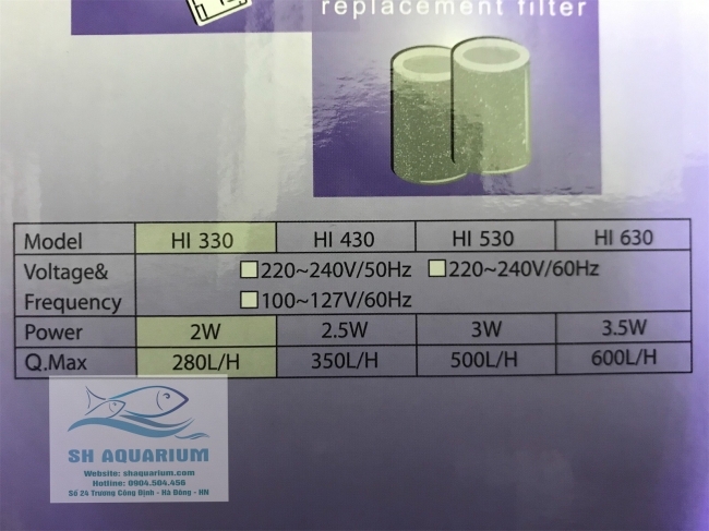 Lọc thác Leecom HI330