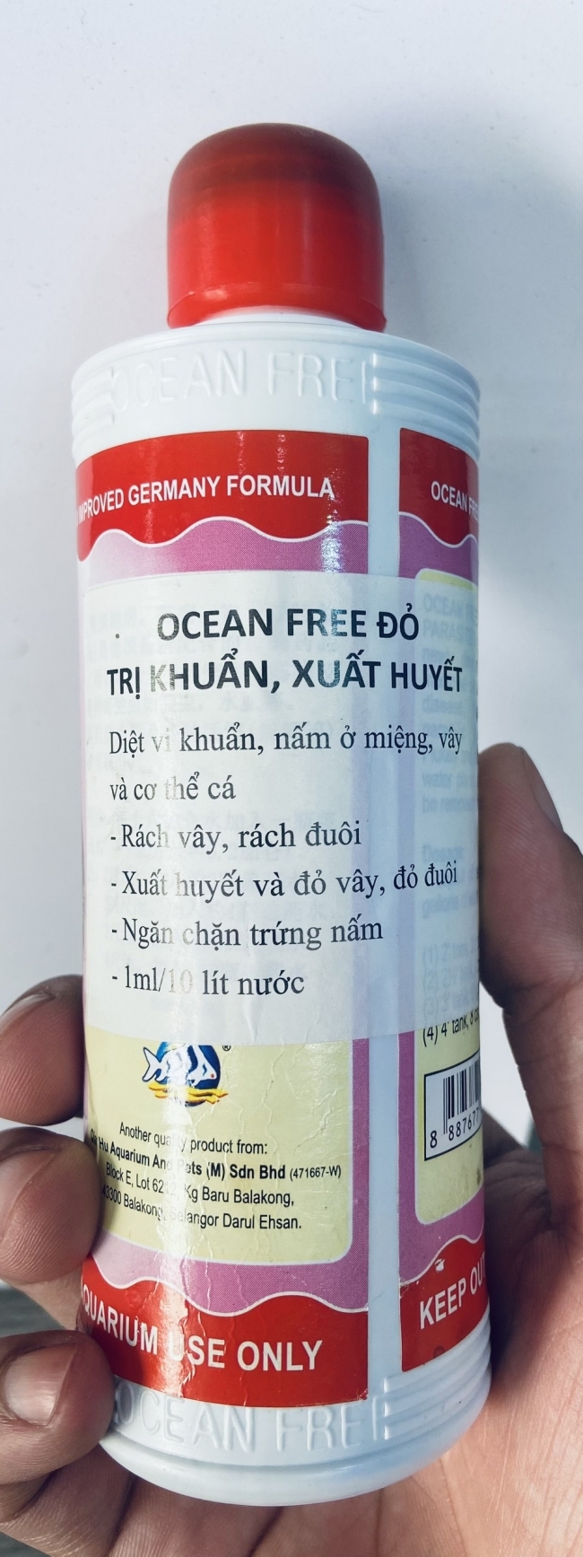 Ocean Free Gill Fungus Parasite's Special Medicine (Chữa ký sinh trùng)