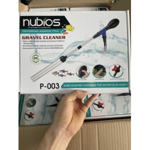 Bộ dụng cụ Nubios P-003 dùng hút phân cá, cặn bẩn và thay nước cho bể cá cảnh, bể thuỷ sinh
