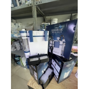 Lọc treo Sunsun YBF 600 cho bể cá cảnh có khoang lắng phân hiệu quả, hút mặt và hút đáy, hoạt động êm ái và bền bỉ