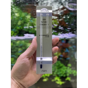 Nhiệt kế thuỷ ngân ADA  NA Thermometer J-12 WH dành cho bể thuỷ sinh, cá cảnh, kính 5- 12mm