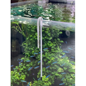 Nhiệt kế thuỷ ngân ADA  NA Thermometer J-12 WH dành cho bể thuỷ sinh, cá cảnh, kính 5- 12mm