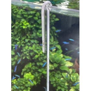 Nhiệt kế thuỷ ngân ADA  NA Thermometer J-12 WH dành cho bể thuỷ sinh, cá cảnh, kính 5- 12mm