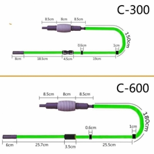 Bộ thay nước, hút cặn đáy Quanvee C600