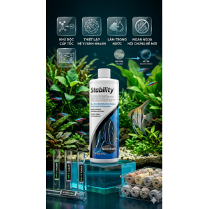 Seachem Stability 250ml Vi sinh làm trong nước, khử độc và tanh hôi