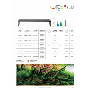 Đèn Chihiros WRGB Slim 60cm