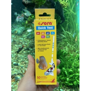 Test chỉ tiêu nước Sera 6 in 1 cho bể cá cảnh